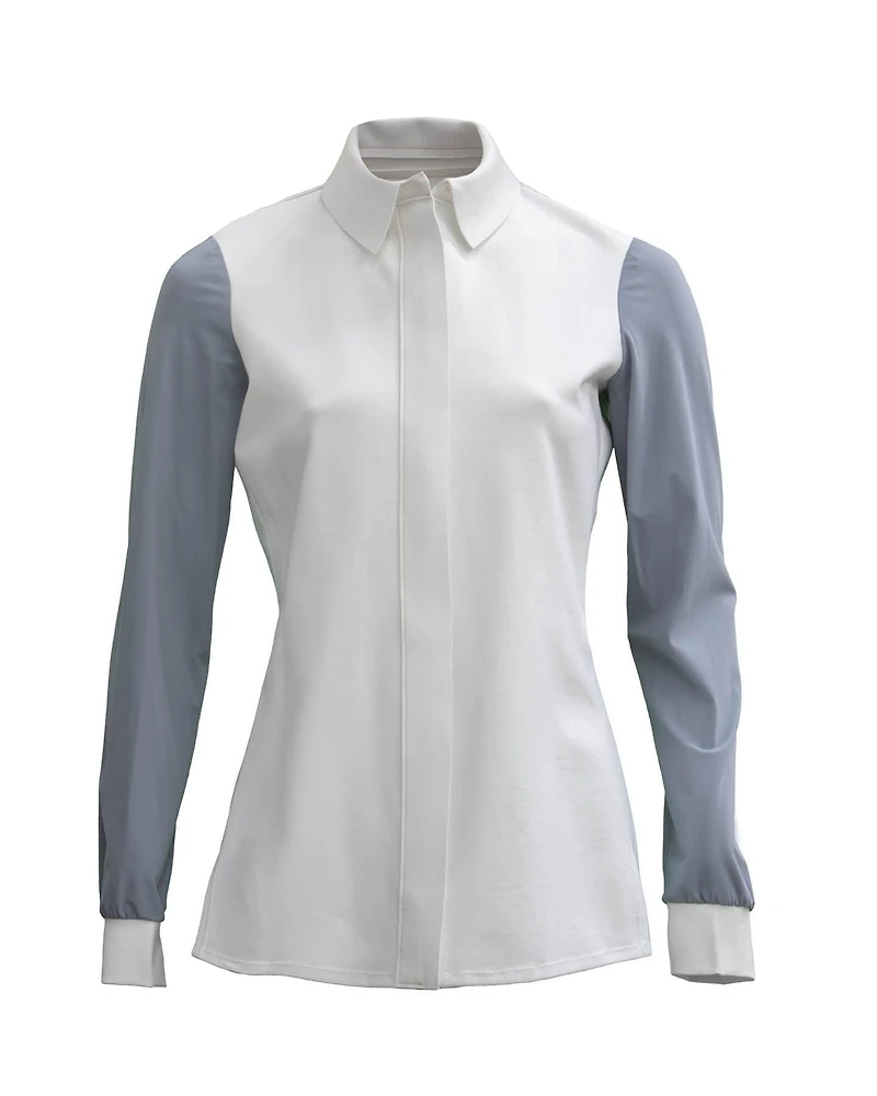 Felice2 Zip Front Shirt