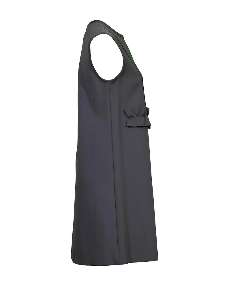 Nazarenas Scuba Dress Pewter