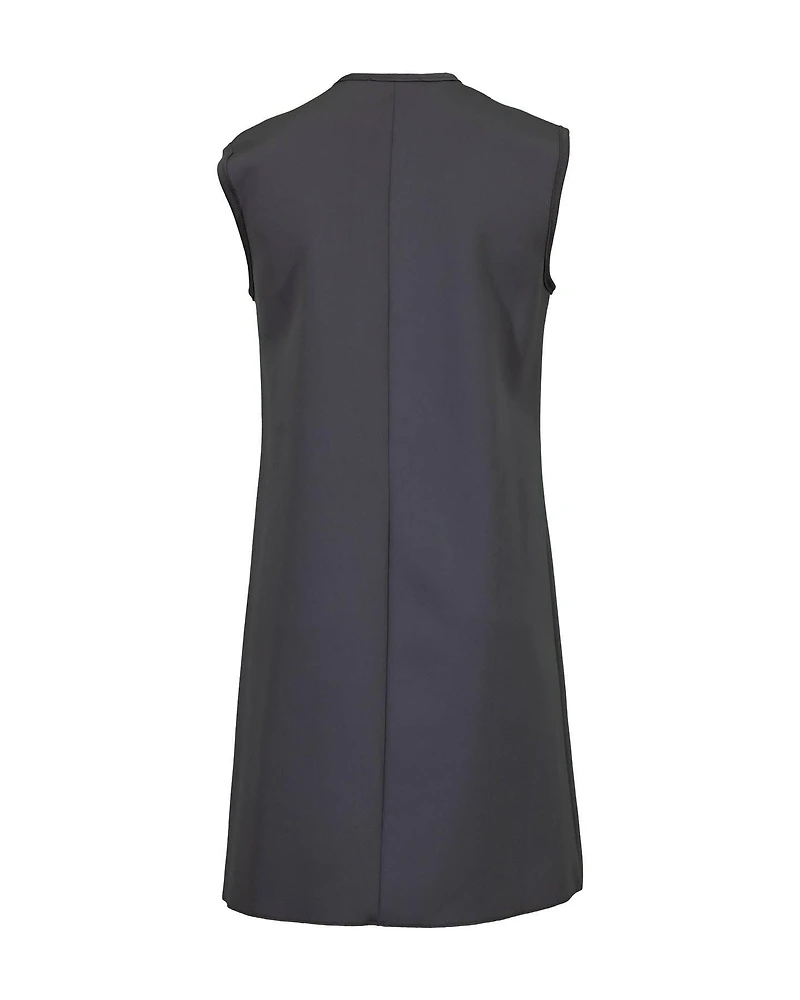 Nazarenas Scuba Dress Pewter