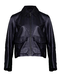 Max Mara Aller Leather Jacket