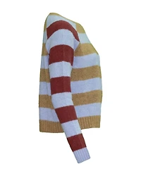 Geo Rugby Stripe Pullover