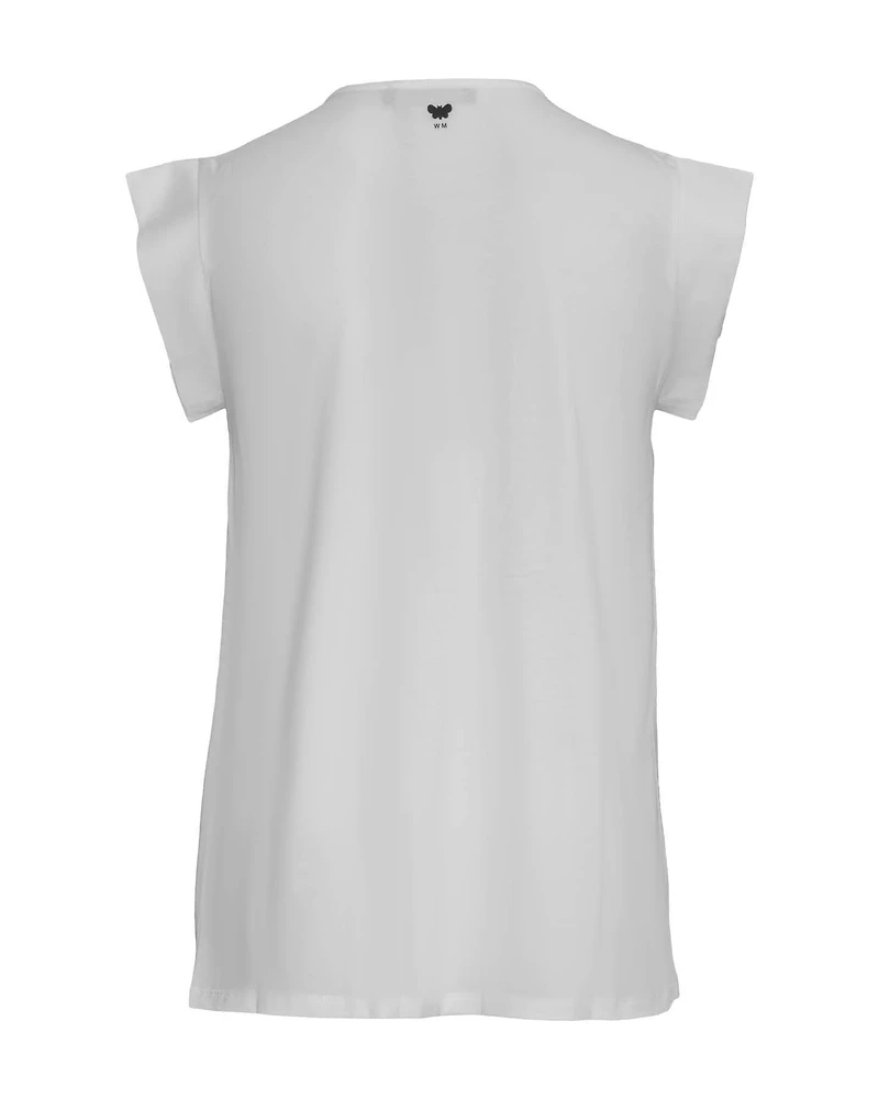 Multic Cap Sleeve Top