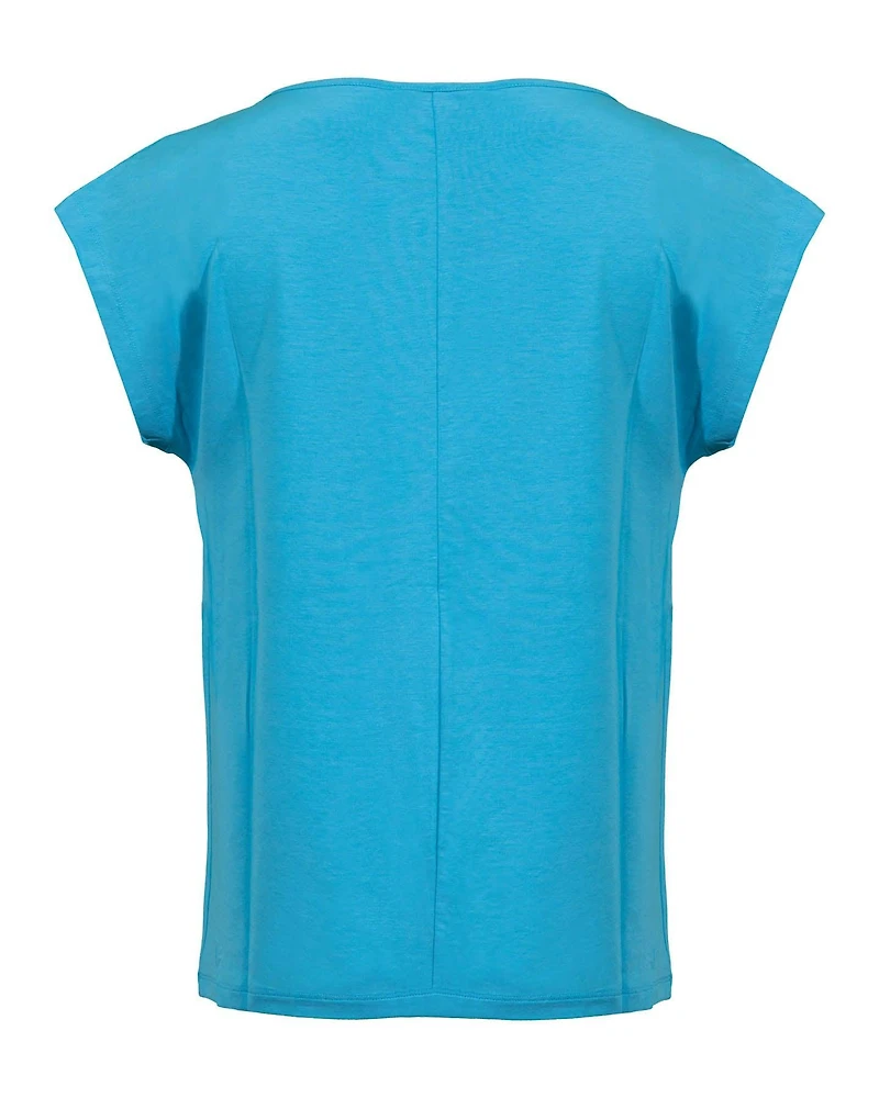 Multid Drape Neck T-Shirt