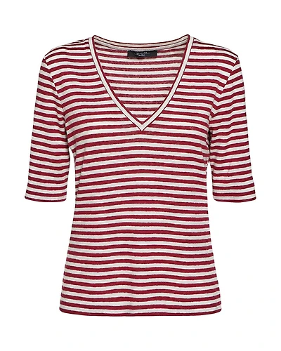 Naro Half Sleeve Striped Tee