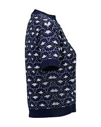 Vand Knit Print Pullover