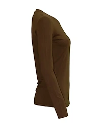 Viscose Jersey T-Shirt Hazelnut
