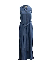Chambray Maxi Dress