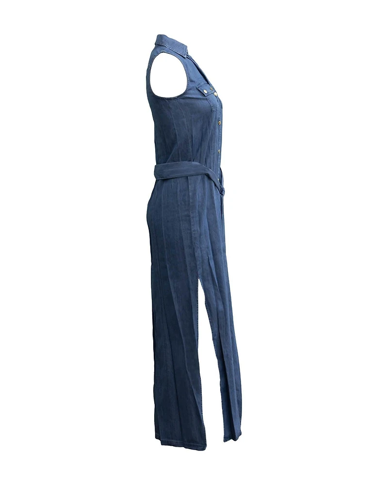 Chambray Maxi Dress
