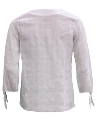 Cotton Tie Sleeve Top