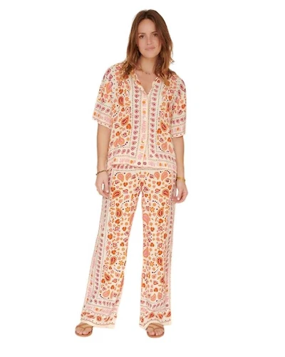 MKT Studio Perrini Border Print Pant