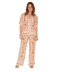 MKT Studio Perrini Border Print Pant