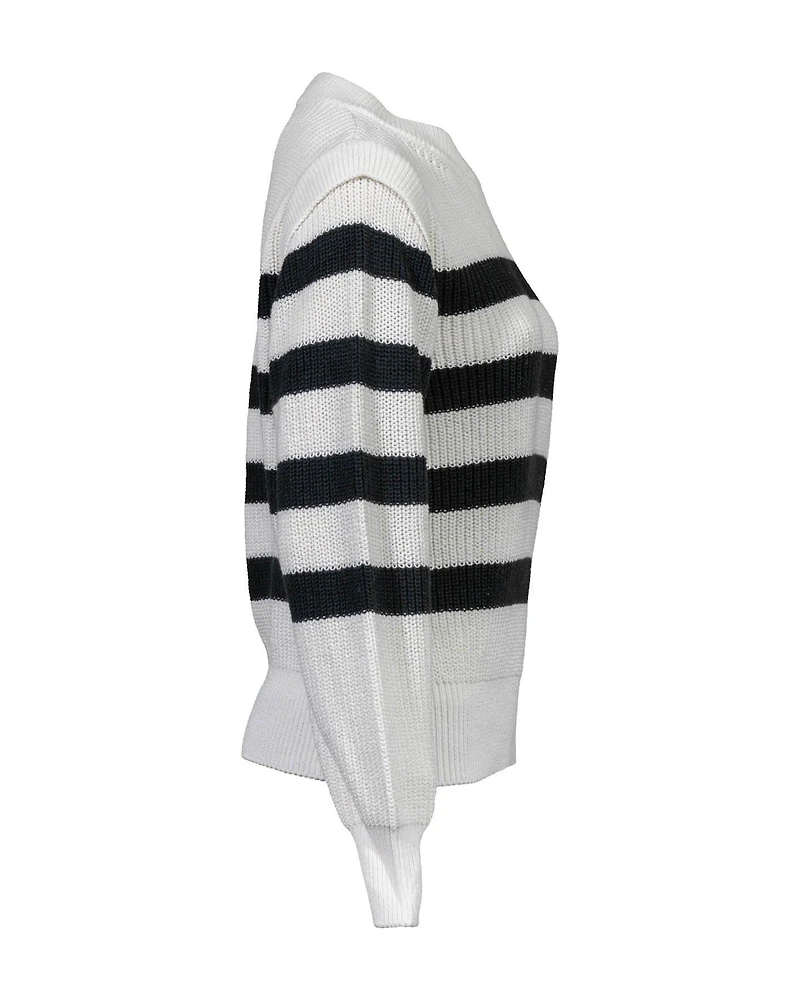 Striped Cotton Sweater