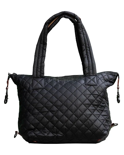 Medium Sutton Bag-Black Oxford
