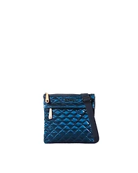 Midnight Liquid Metro Flat Crossbody Bag