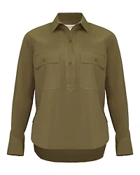 Shae Shirt Moss Green
