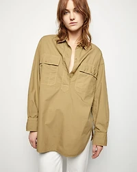 Shae Shirt Moss Green
