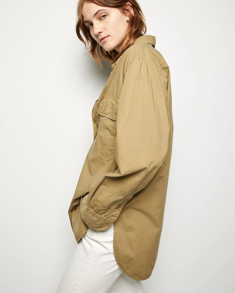 Shae Shirt Moss Green