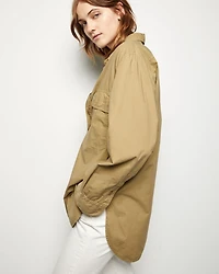 Shae Shirt Moss Green