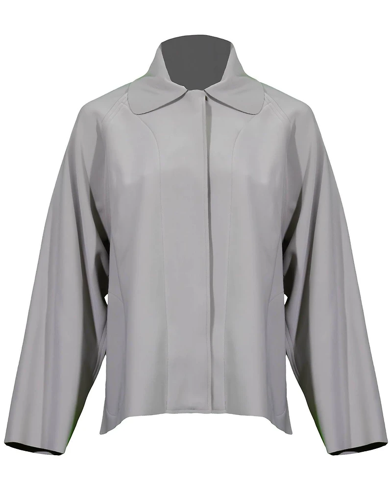 Norma Kamali Bonded Short Coat