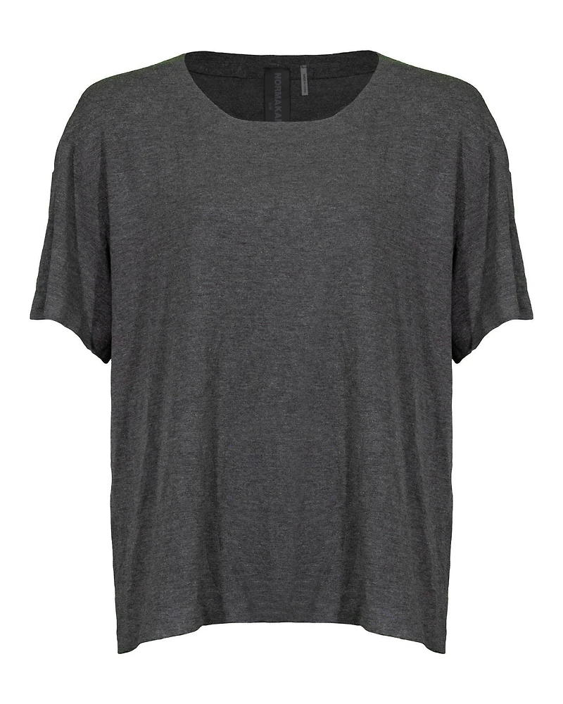 Boxy Top Dark Grey