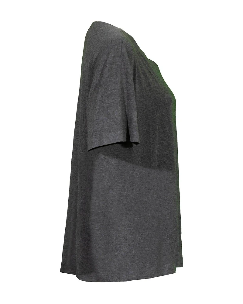 Boxy Top Dark Grey