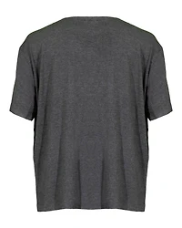 Boxy Top Dark Grey