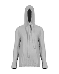 Norma Kamali Boyfriend Hooded Sweatshirt