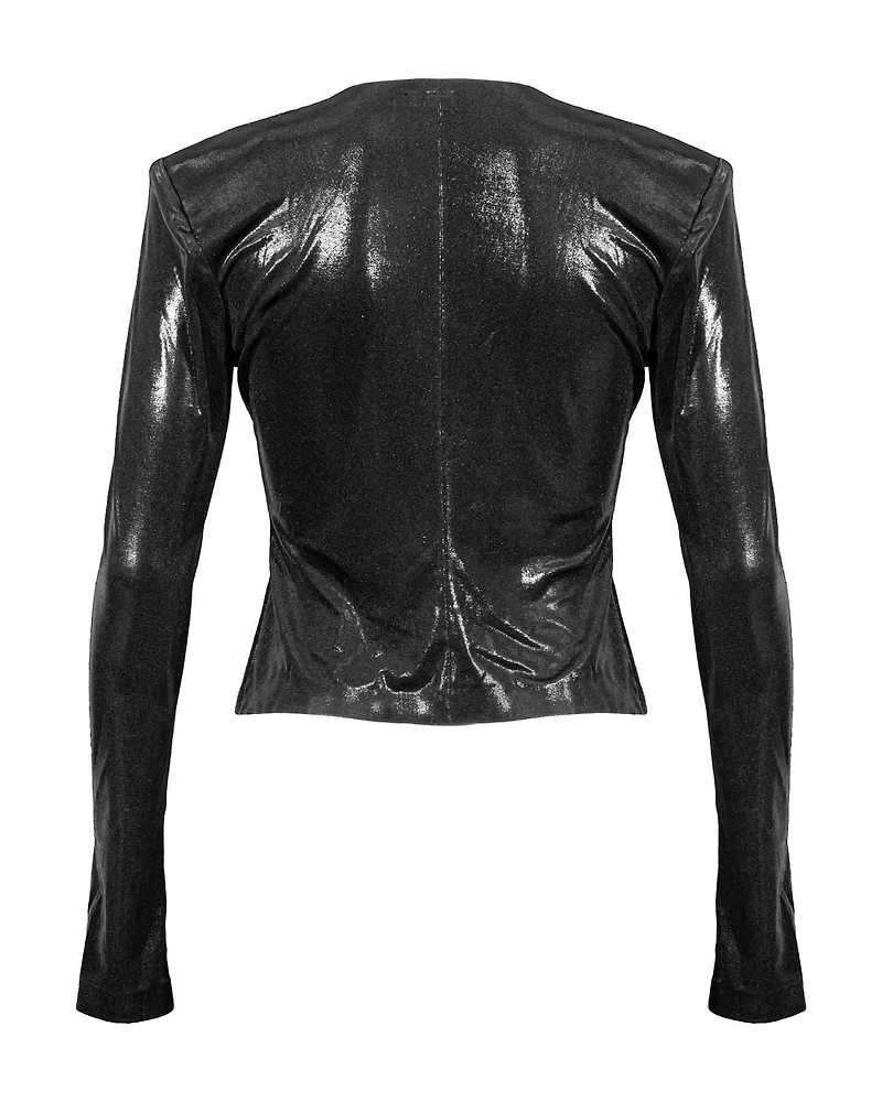 Liquid Shoulder Pad Top