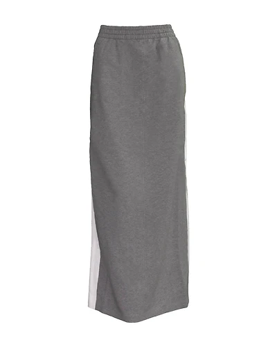 Side Stripe Boyfriend Sweatskirt