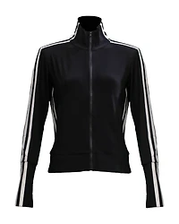 Side Stripe Zip Up Jacket