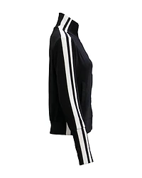 Side Stripe Zip Up Jacket