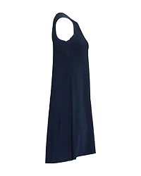 Sleeveless Swing Dress Midnight
