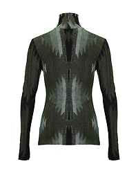 Norma Kamali Southwest Turtleneck Top