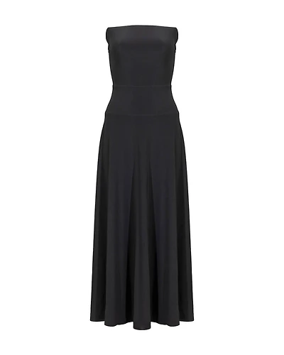 Strapless Flared Dress