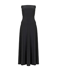 Strapless Flared Dress