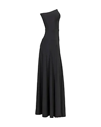 Strapless Flared Dress
