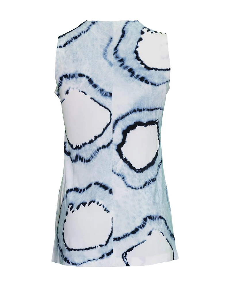 Tie Dye Swing Top Blue