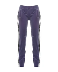 Velour Side Stripe Jogging Pants