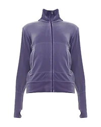 Velour Side Stripe Turtle Jacket