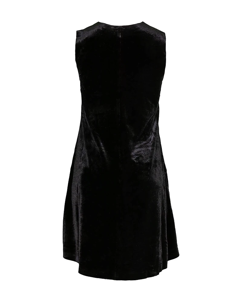 Velvet Swing Dress