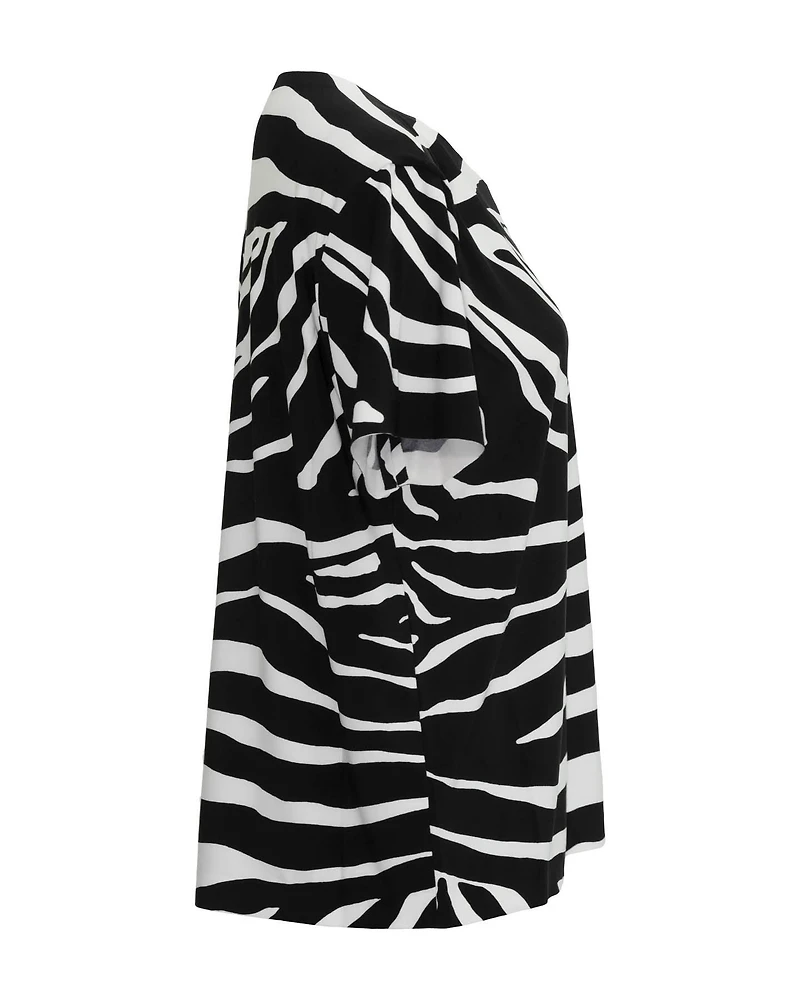 Zebra Print Top