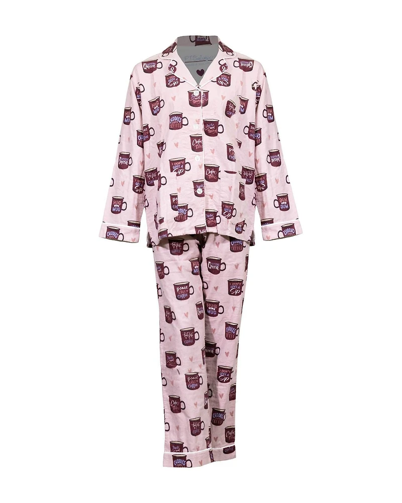 GRATEFUL HEART COFFEE PJ SET