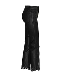 Claudine Laser Rose Hem Jeans