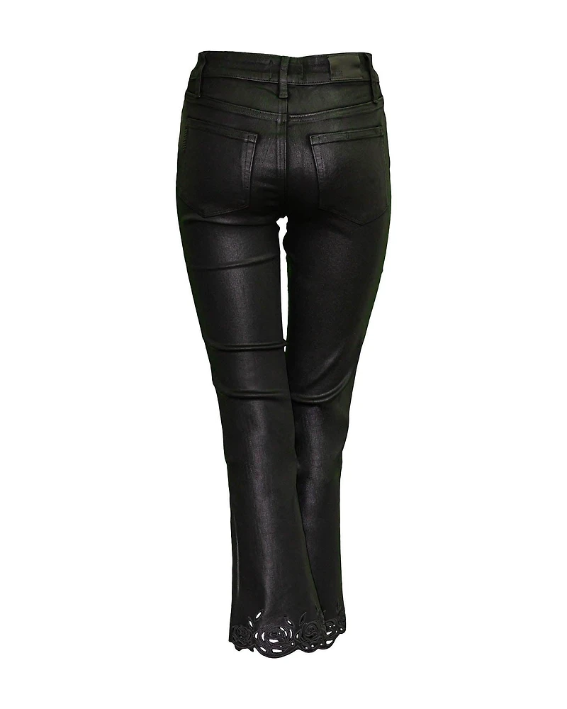 Claudine Laser Rose Hem Jeans