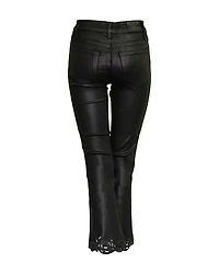 Claudine Laser Rose Hem Jeans