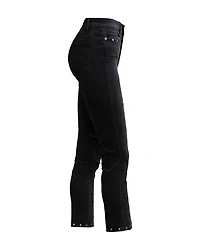 Hoxton Skinny Slit Hem Pants