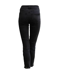 Hoxton Skinny Slit Hem Pants