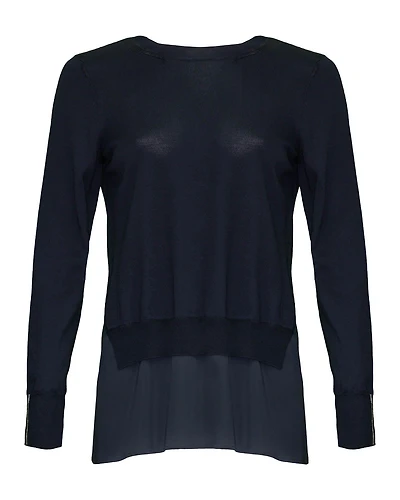 Double Lay Cotton Sweater