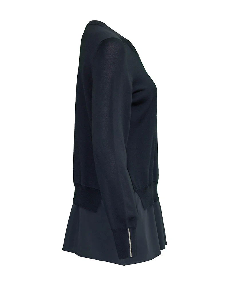 Double Lay Cotton Sweater