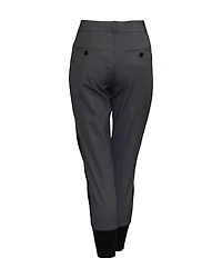 Side Stripe Rib Cuff Pants